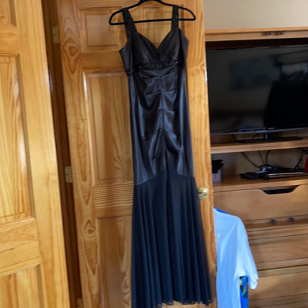 Beautiful Black Long Dress size 10